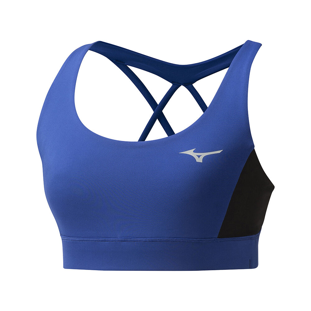 Damske Športová Podprsenka Mizuno Style Bezecke Modre Vypredaj KMBZ26593